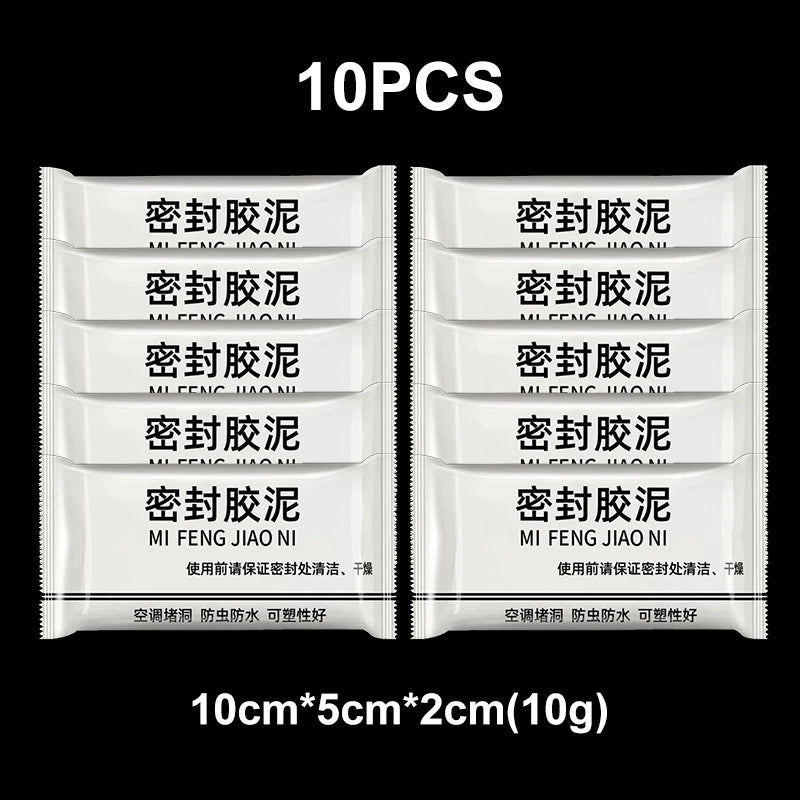 1/5/10/30PCS Bathroom Solid Glue Waterproof Sealant Wall Hole Sealant Seal Sealing Paste Sewer Pipe Caulking Agent Super Sealers